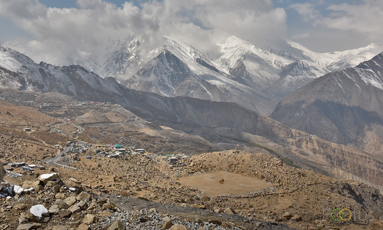 Nako village from the top