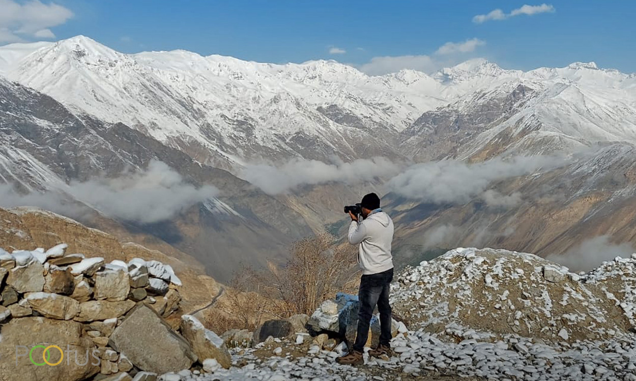  Above the cloud, a morning at Nako village