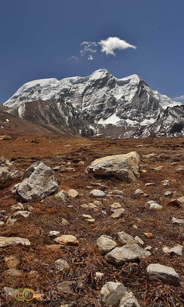  High-altitude Himalayan landscape